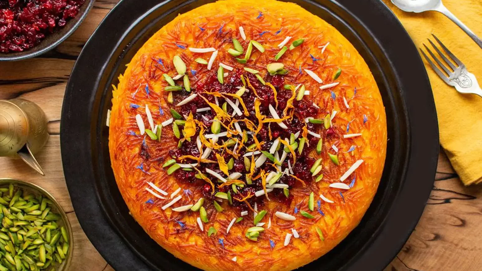 طرز تهیه ته چین مرغ با برنج کامفیروزی